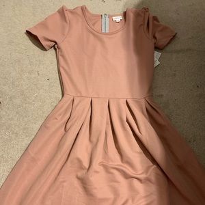 Beautiful dusty rose Lularoe Amelia
